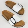 Intentionally Blank SHOES CLAIRE SANDAL White 1 Intentionally Blank SHOES CLAIRE SANDAL White