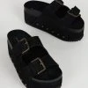 Intentionally Blank COOPER-2 PLATFORM SANDAL Black 1 Intentionally Blank COOPER-2 PLATFORM SANDAL Black