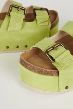 Intentionally Blank NEW ARRIVALS COOPER-2 PLATFORM SANDAL Pistachio