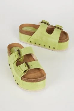 Intentionally Blank NEW ARRIVALS COOPER-2 PLATFORM SANDAL Pistachio