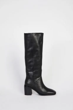 Intentionally Blank COUCOU TALL HEELED BOOT Black