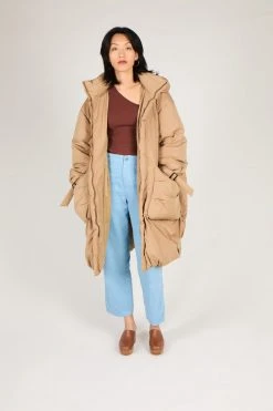 Intentionally Blank GARMENTS EASTLAKE Oversized Puffer Beige