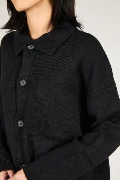 Intentionally Blank GARMENTS MONTICA Button Down Black
