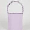 Intentionally Blank SCRUNCHIE BUCKET BAG Lilac Vegan