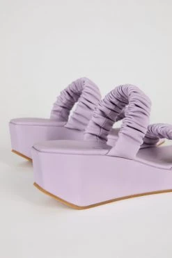 Intentionally Blank PHORNA PLATFORM Lilac Vegan NEW SHOES