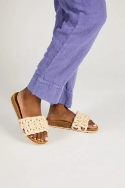 Intentionally Blank NEW ARRIVALS MACRO SANDAL Vanilla