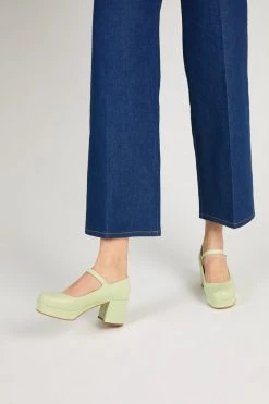Intentionally Blank NEW ARRIVALS MIKA PLATFORM MARY JANE Green Tea
