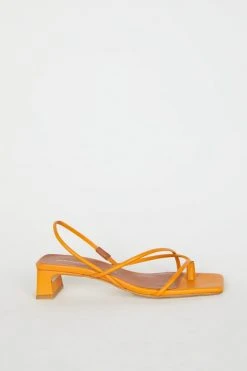 Intentionally Blank FREYA HEELED SANDAL Mandarin