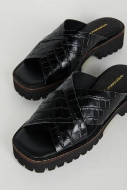 Intentionally Blank HIJINX SANDAL Black