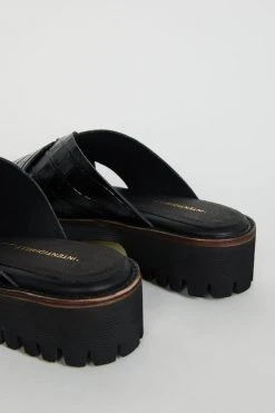 Intentionally Blank HIJINX SANDAL Black