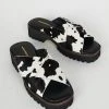 Intentionally Blank HIJINX SANDAL Black Moo NEW SHOES