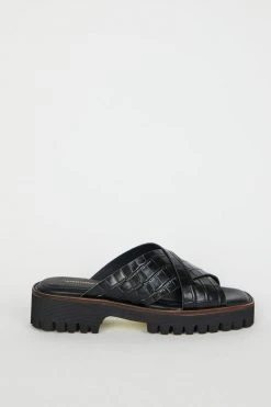 Intentionally Blank HIJINX SANDAL Black
