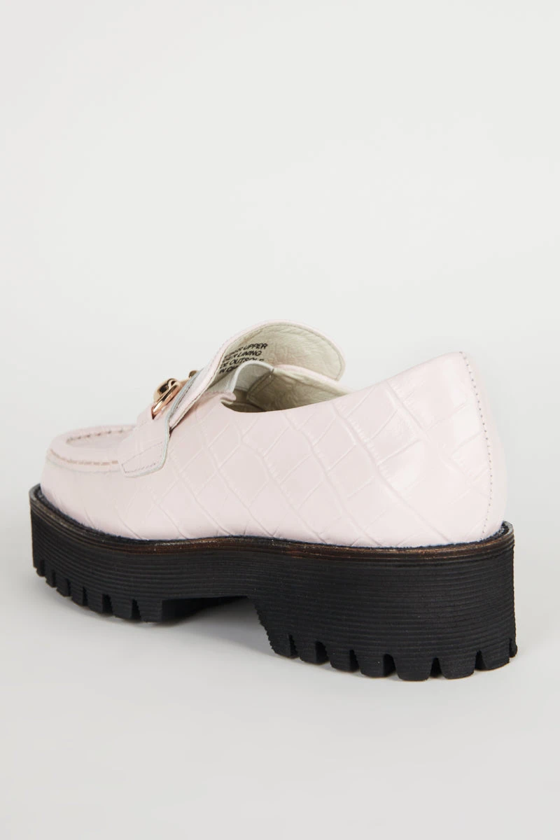 Intentionally Blank SHOES HK-2 Loafer Baby Pink 7 Intentionally Blank SHOES HK-2 Loafer Baby Pink