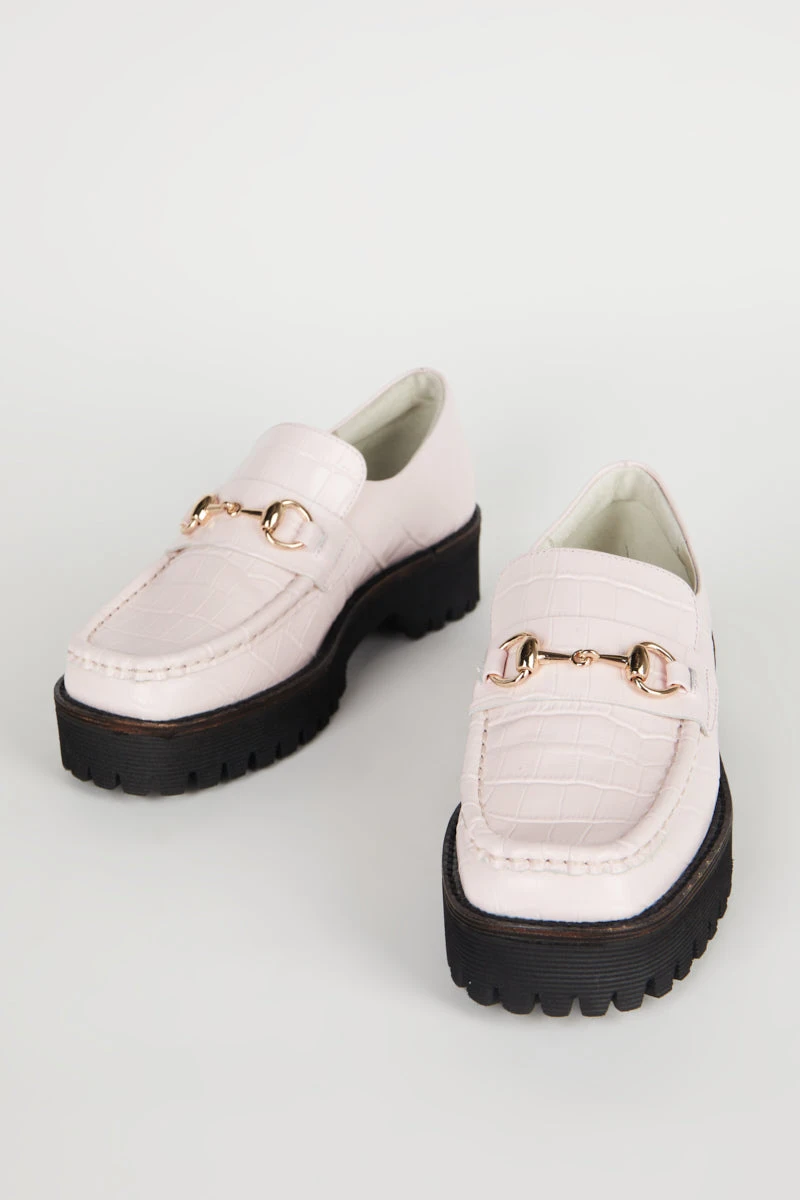 Intentionally Blank SHOES HK-2 Loafer Baby Pink 5 Intentionally Blank SHOES HK-2 Loafer Baby Pink