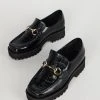 Intentionally Blank SHOES HK-2 Loafer Black Croc