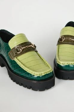 Intentionally Blank NEW SHOES HK-2 Loafer Forest Floor Combo