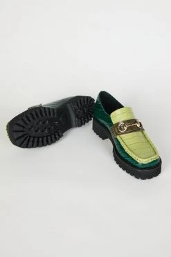 Intentionally Blank NEW SHOES HK-2 Loafer Forest Floor Combo