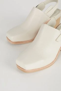 Intentionally Blank HONCHO MULE Cream SHOES