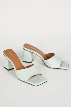 Intentionally Blank NEW ARRIVALS HOUSE HEEL Light Blue