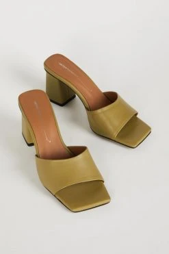 Intentionally Blank HOUSE HEEL Olive NEW ARRIVALS
