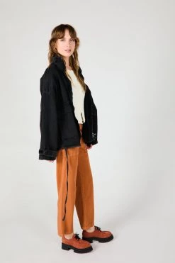 Intentionally Blank GARMENTS HAR JACKET BLACK DENIM