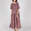 Intentionally Blank NEW ARRIVALS ANDERSON Dress Dusty Plum