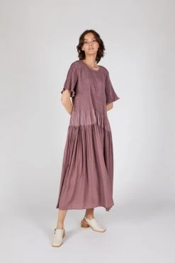 Intentionally Blank NEW ARRIVALS ANDERSON Dress Dusty Plum