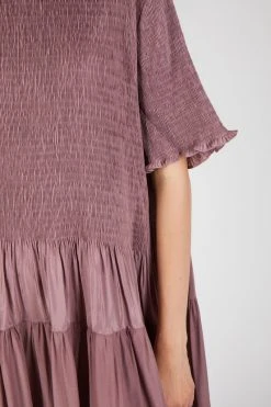 Intentionally Blank NEW ARRIVALS ANDERSON Dress Dusty Plum