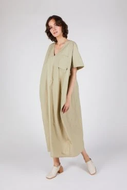 Intentionally Blank GLOR Dress Beige