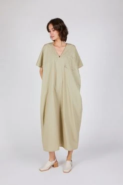 Intentionally Blank GLOR Dress Beige
