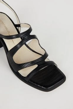 Intentionally Blank SHOES IF HEELED SANDAL Black