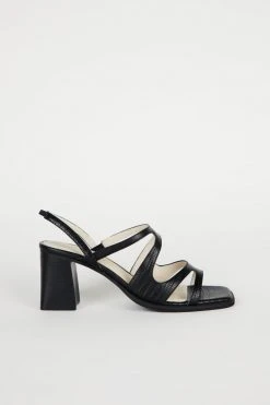 Intentionally Blank SHOES IF HEELED SANDAL Black