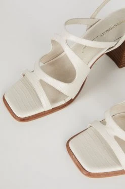 Intentionally Blank IF HEELED SANDAL Cream SHOES