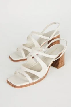 Intentionally Blank IF HEELED SANDAL Cream SHOES