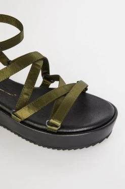 Intentionally Blank SUM-2 FLATFORM SANDAL Khaki SHOES