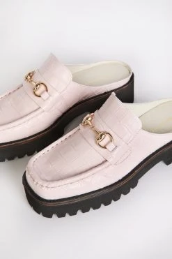 Intentionally Blank KOWLOON LOAFER MULE Pink