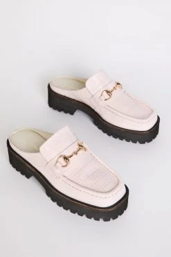 Intentionally Blank KOWLOON LOAFER MULE Pink
