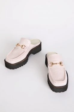 Intentionally Blank KOWLOON LOAFER MULE Pink