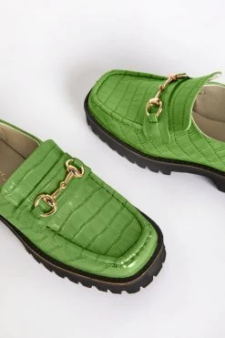 Intentionally Blank HK-2 Loafer Apple Green 9 Intentionally Blank HK-2 Loafer Apple Green