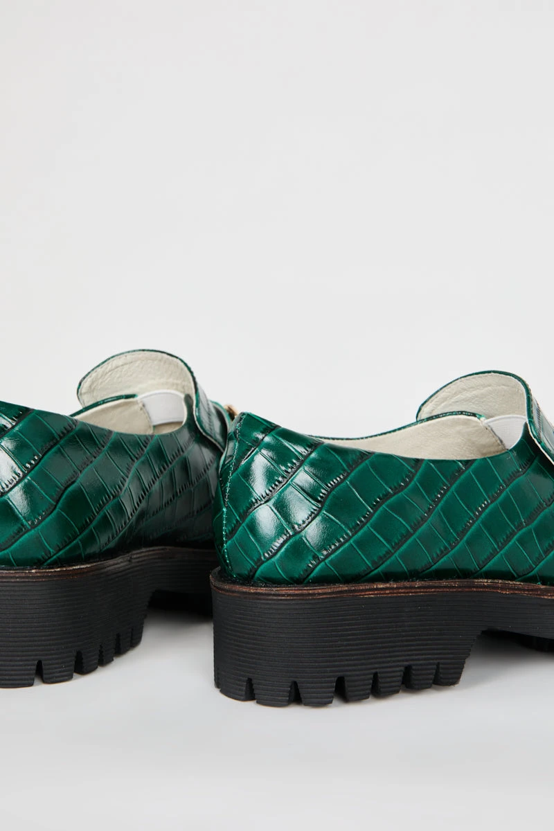 Intentionally Blank SHOES HK-2 Loafer Forest 7 Intentionally Blank SHOES HK-2 Loafer Forest