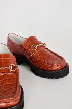 Intentionally Blank SHOES HK-2 Loafer Red