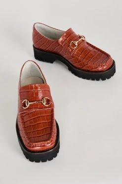 Intentionally Blank SHOES HK-2 Loafer Red