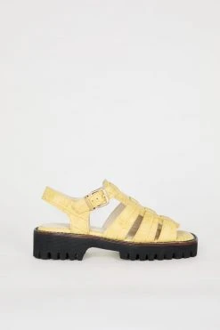 Intentionally Blank HADDIE FISHERMAN SANDAL Citrus NEW SHOES
