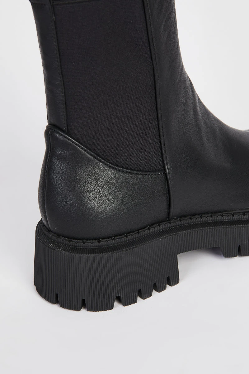 Intentionally Blank GUIDED PULL ON BOOT Black SHOES 7 Intentionally Blank GUIDED PULL ON BOOT Black SHOES
