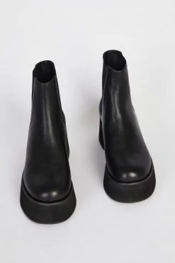 Intentionally Blank HAMMER PLATFORM BOOT Black SHOES