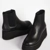Intentionally Blank HAMMER PLATFORM BOOT Black SHOES