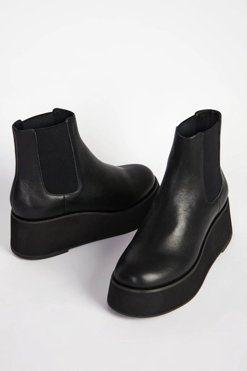 Intentionally Blank HAMMER PLATFORM BOOT Black SHOES 3 Intentionally Blank HAMMER PLATFORM BOOT Black SHOES