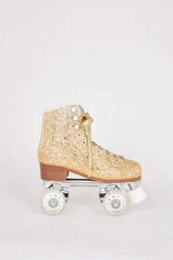 Intentionally Blank PRE-PARTY ROLLER SKATE GOLD GLITTER IB ROLLER SKATES 11 Intentionally Blank PRE-PARTY ROLLER SKATE GOLD GLITTER IB ROLLER SKATES
