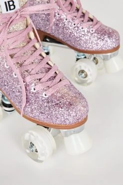 Intentionally Blank PRE-PARTY ROLLER SKATE LILAC GLITTER