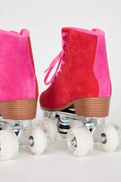 Intentionally Blank IB ROLLER SKATES PARTNER ROLLER SKATE Fuchsia Combo